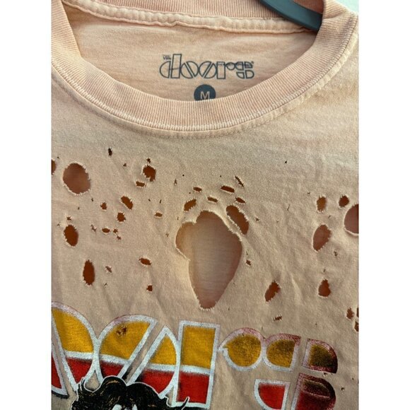 Urban Outfitters The Doors Vintage Wash Tee Distressed Size M New - Picture 6 of 6